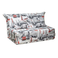 Диван (на металлокаркасе) "Аккордеон"