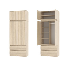 Шкаф КМ-01 + антресоль КМ-03