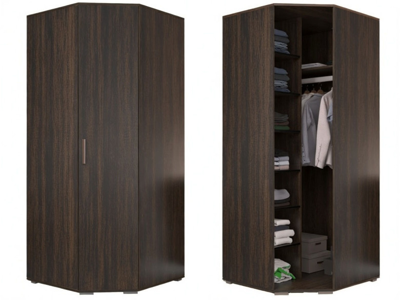 Шкаф угловой 90 см.