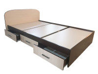 Кровать ЛДСП с ящиками без матраса