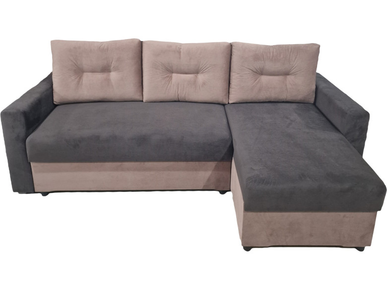 Тахта угловая Стиль в ткани "Бриз 13/Бриз 12"